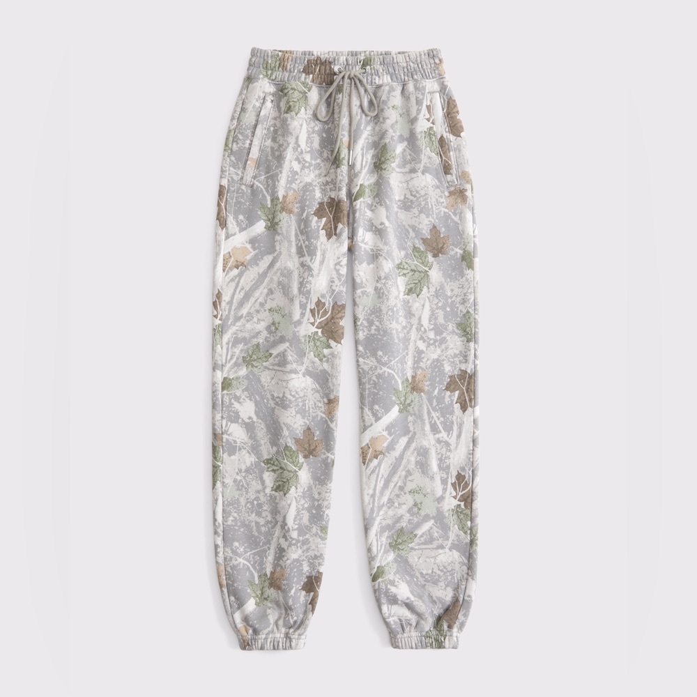 Abercrombie A&F Essentials - Camo Joggers